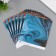Scrapbooking paper bilateral "paint stains" density 180 grams set 10 pcs 15.5x17 cm 1071