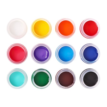 Acrylic paint, set of 12 colors x 15 ml, "I am an artist!", Glossy-9