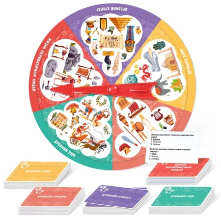 Board game "Quiz. Ancient world history"-2