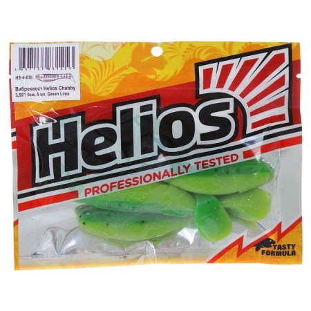 Vibro -high -high Helios Chubby Green Lime, 9 cm, 5 pcs. (HS-4-010)-1