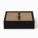 Eco -leather jewelry box, 15.3 x 15.3 cm
