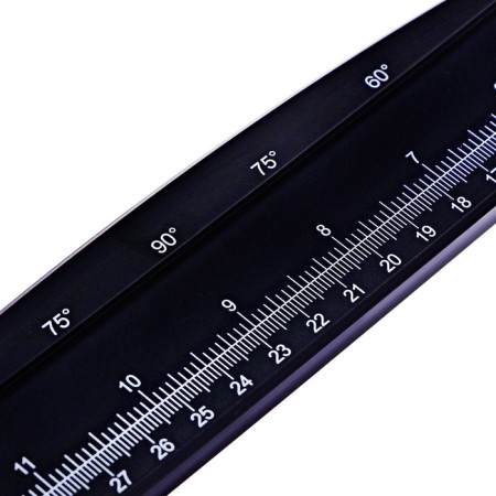 Krezak for paper roller, safe blade, cut length 310 mm, with a drawer ruler-5