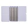 Penal Palitra for Watercolor ZHK "White Nights", 35 colors, metal, light blue
