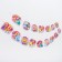 Garland on the tape "Happy Birthday!", Length 270 cm, princesses