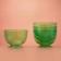 Crecanter Plastic disposable "Crystal", 200 ml, green color