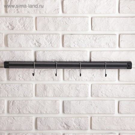 Holder for knives magnetic with hooks of the share "Line", 51 cm-4