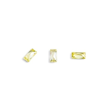 Crystals for volumetric inlay TNL Baget, No. 2, Yellow, 10 pcs