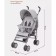 Stroller walking children's Rant Basic "Tango" RA351, folds on a cane, color Silver Grey