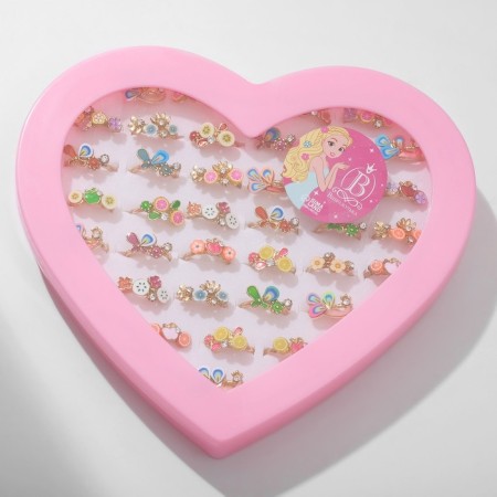Children's ring "animals" fruit, mix shape, mix color-2
