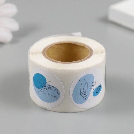Stick Paper "Nature" d = 2.5 cm 252 pcs in the roll-2