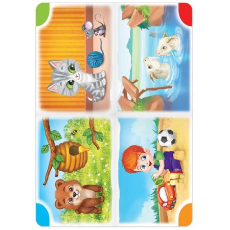 Books are cardboard, set of 4 pcs. No. 2, 10 p.-3