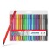 A set of capillary pens 24 colors, 0.4 mm, Erichkrause, a line 0.4 mm, a trihedral case, a needle node, a blister