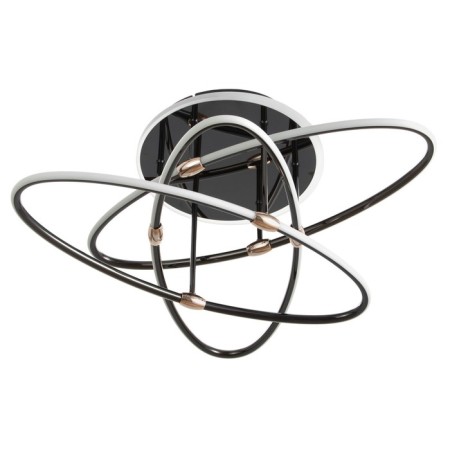 FAVIA LOG LED 80W 4000k Black 58x23x60 cm Bayerlux