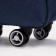 Road bag 2 in 1 on wheels 20 ", a lightning department, 4 outer pockets, blue color