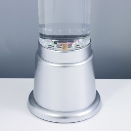 Aquarium lamp Led RGB, Lava, silver 12x12x50 cm-12