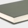 Interview planing A5, 144 sheets, solid cover, green textiles