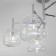 Ceiling chandelier with glass ceiling Jar, 3W, G4, 60x60x44 cm