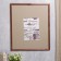 Photo frame pine c24 brown 50x60 cm (plastic screen)
