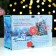 Self -Assembly box "Santa Claus and Christmas tree", small, 20 x 13.6 x 8 cm