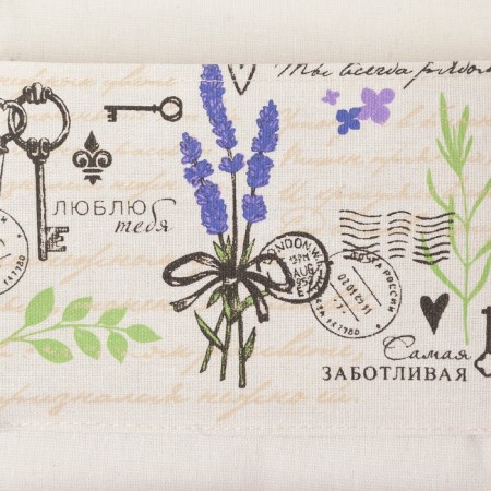 Textile pocket "grandmother" 2 departments, 41x20 cm-3