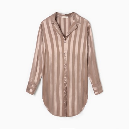 Female Bogochka Kaftan Silk "Stride" size 40-42, powder-6