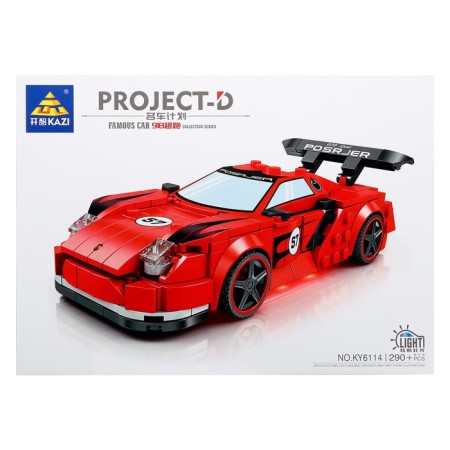Designer Race "Redchape", light effects, 290 parts-4