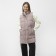 Warmed female vest, beige color, size 44