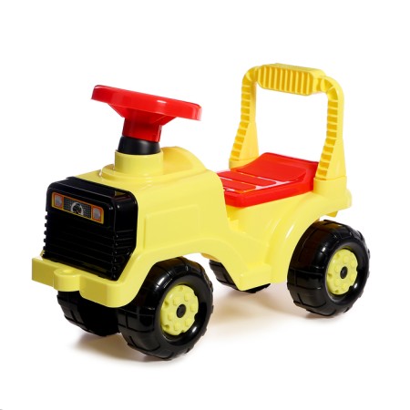 Tolokar-machine "Tractor", yellow color-3