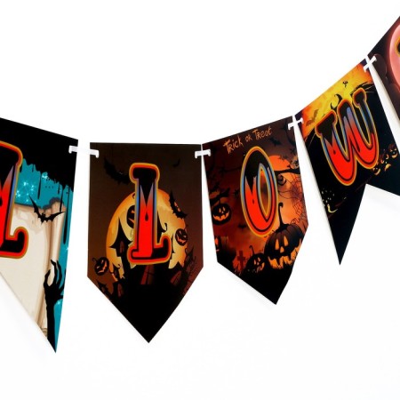 Girland "Halloween" 14 flags-2