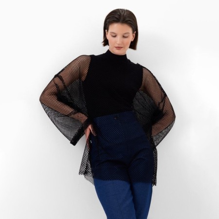 Dress (tunic) female minku color black, rr 50-52-4