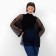 Dress (tunic) female minku color black, rr 50-52
