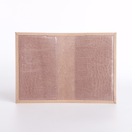 Cover for passport, powder color-5