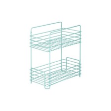 The shelf is rectangular