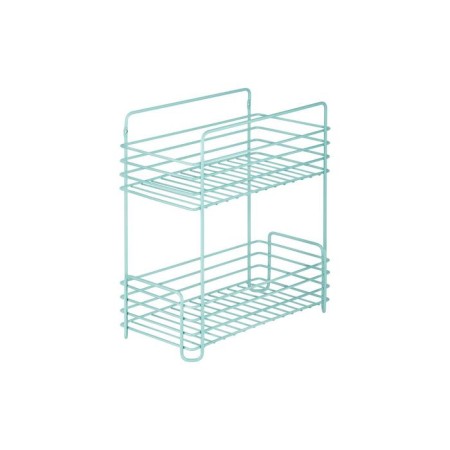 The shelf is rectangular