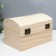 Casket wood for painting "chest" 8x8x12 cm