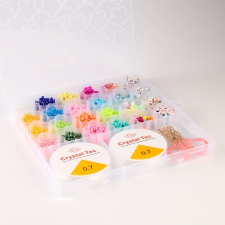 Set for creativity "Decoration from beads. Flowers"-3