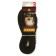 The leash zoonik is nylon with latex thread, 3 m x 1.5 cm, black
