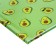 Universal diary for grades 1-11, "Avocado mini pattern", solid cover 7BC, glossy lamination, 40 sheets