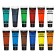 Acrylic paints 12 colors in a tube 75 ml, matte, calligrata, classic