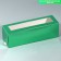 Makarun box, confectionery packaging "Green", 18 x 5.5 x 5.5 cm