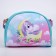 Children's Bag "Unicorn on the Moon", artificial leather, with a keychain, 18x15x2 cm