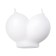 Candle Pecado BDSM "Tits", white color, 150 g