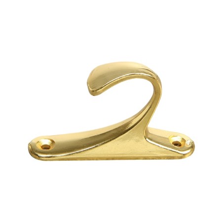 Hook for curtains KS101 CAPPIO, one -rot, color gold, 2 pcs