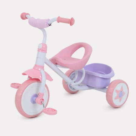 Three -haired children's bicycle Rant Basic Champ, pink color