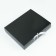 The box is folding, black, 25 x 20 x 5 cm