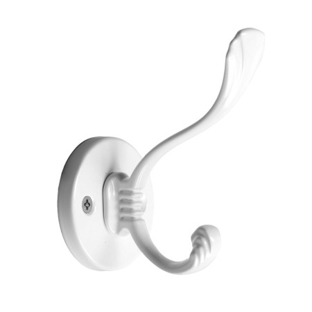 Furniture hook Cappio Grace, two -rod, white