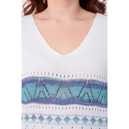 Female jumper, size 52, white color-7