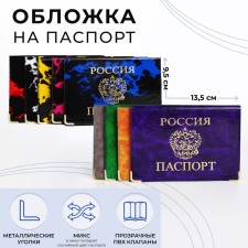 Cover for passport, color mix