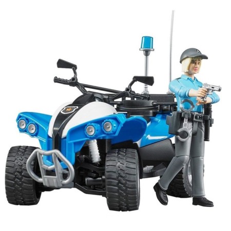 Police ATV with a figure, color mix-2
