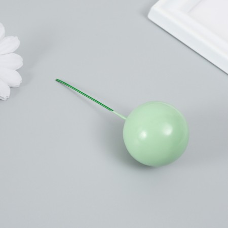 Decor for creativity "Mint balls" d = 2; 3; 3.5 and 4 cm set 20 pcs-4